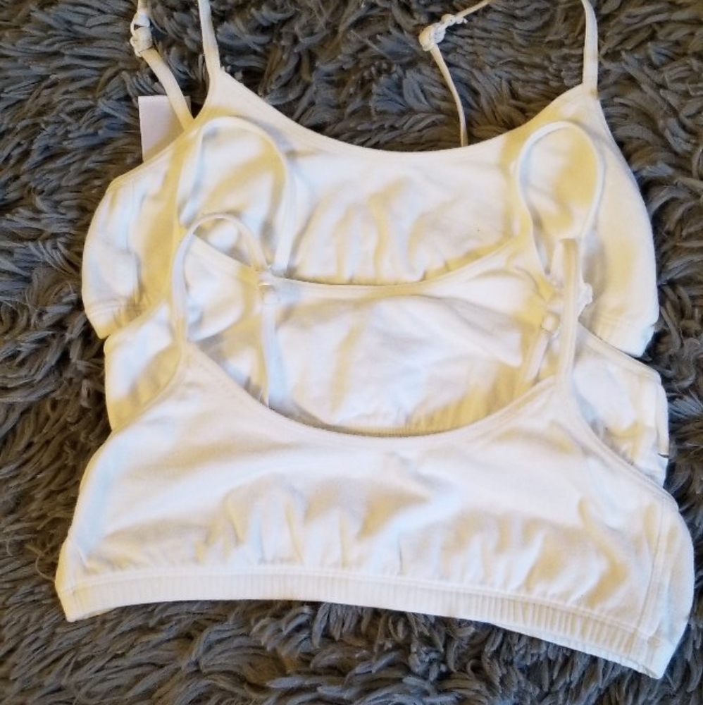 Set of 3 Girls Bralettes
